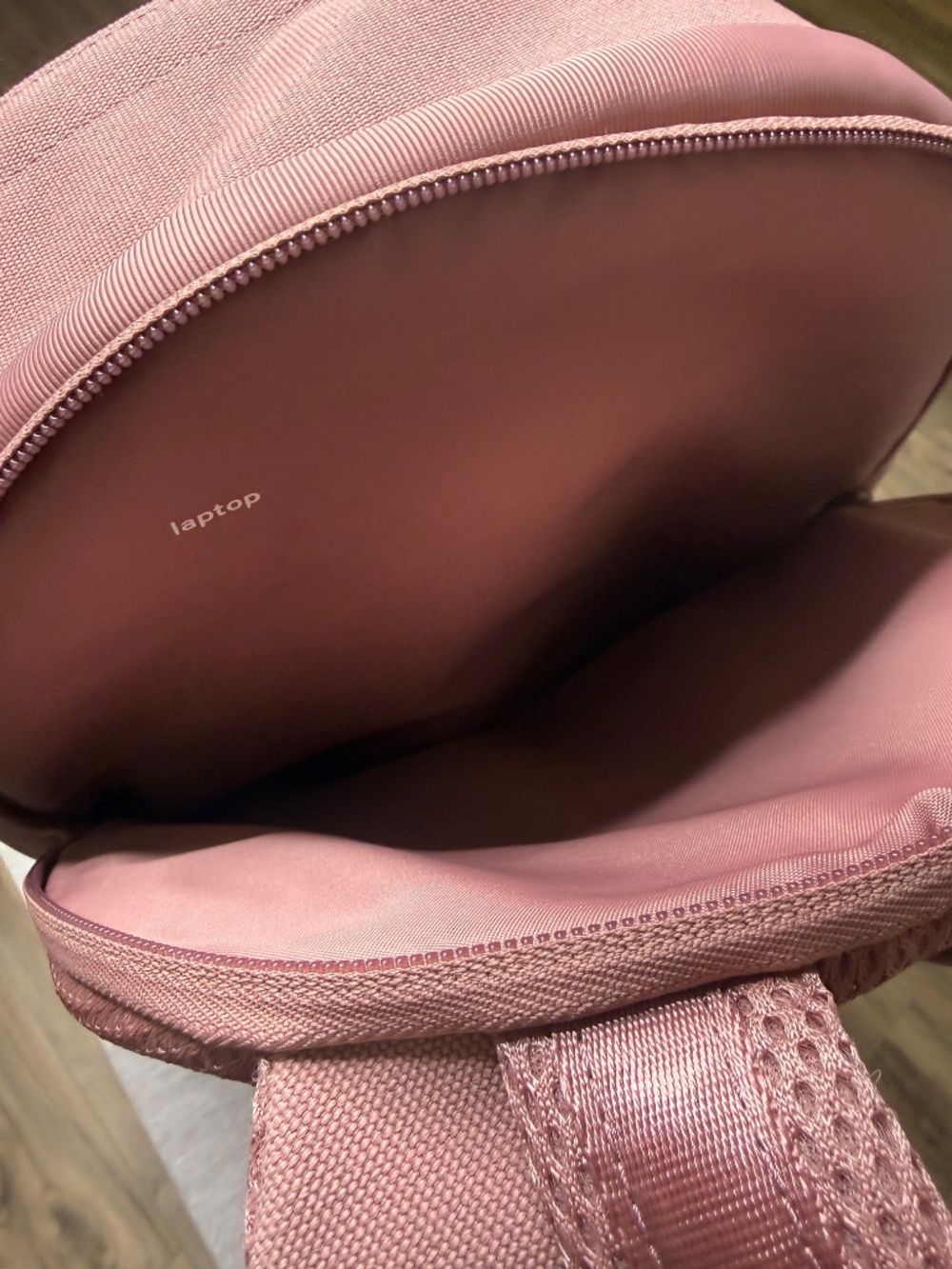 Pink Canvas Lululemon Backpack - Picture 4 of 9
